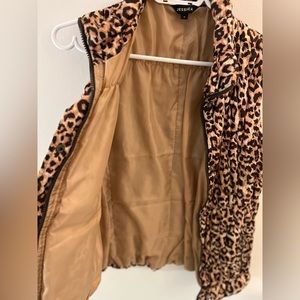SOLD - Animal Print Vest